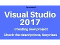 Microsoft Visual Studio 2017 - Creating new project in Visual Studio 2017