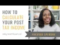 How to Calculate Your Post Tax Pay