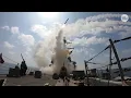 US Israel attacks on Iran Footage of missile launches and strikes released by militaries