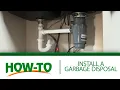 How To Install a Garbage Disposal Menards
