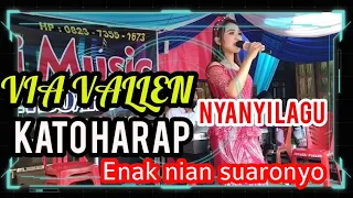 Download VIA VALLEN NYANYI LAGU KATO HARAP || ENAK NIAN SUARONYO MP3
