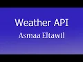 Weather API using Django