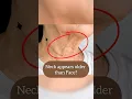Anti-gravity Neck exercise to reverse Tech neck, Turkey neck, shortening neck, neck lines🫨