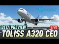 Download Lagu Beta Preview: Realistic Airbus A320 CEO by Toliss – Live in X-Plane 12