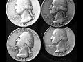 1950-1953 Washington Quarters Low Mintage and 90 Silver