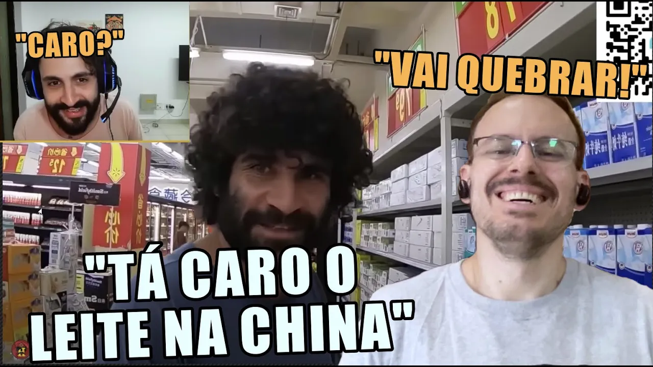 HISTÓRIA CABELUDA E MUNDO SEM FIM NUM SUPERMERCADO NA CHINA