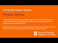 Forensic Science Information Session