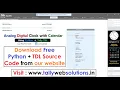 Free TDL Source Code Show Analog Digital Clock with Calendar in Tally Prime Tallywebsolutions