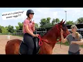 your FIRST Horse Back Riding lesson be like
