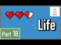 Player Life - How to Make a 2D Game in Java