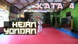 HEIAN YONDAN KATA 4 DHAMAR AJI WIBOWO 