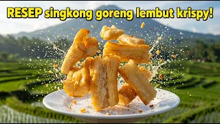 SINGKONG GORENG MEREKAH & RENYAH! Rahasia Lembut di Dalam, Kriuk di Luar