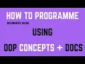 How to read Programming Documentation as a beginner - No 1