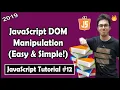 Understanding DOM Creating a Website Layout JavaScript Tutorial In Hindi