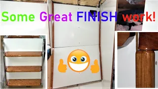 Some GREAT FINISH work! Ep.157 Building my steel sailing yacht