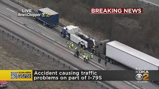 Crash Shuts Down Part Of I-79 Southbound