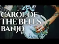 Burhan Erdemir - Carol of the Bells Banjo Cover