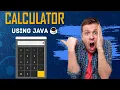 CALCULATOR using JAVA SWINGS AWT and EVENTS VISUAL STUDIO CODE