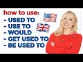 Download Lagu USED TO / USE TO / BE USED TO / GET USED TO / WOULD DO - English Grammar Lesson (+ Free PDF \u0026 Quiz)