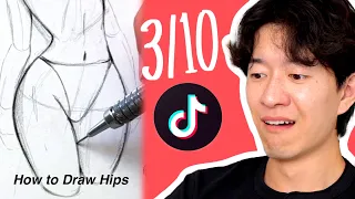 RATING TIKTOK ART TUTORIALS 😭 21