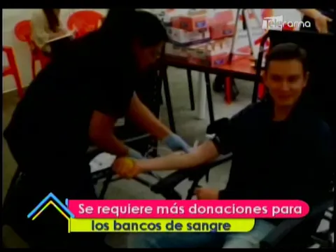 Se requiere más donaciones para los bancos de sangre