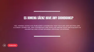 Discover The Life of Ximena Saenz