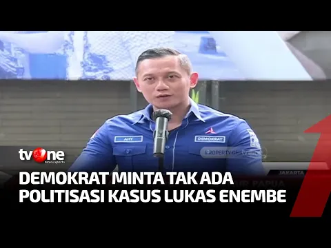 Demokrat Buka Suara Terkait Skandal Korupsi Lukas Enembe