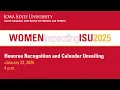 2025 Women Impacting ISU Calendar Program
