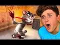 Testing The Creepy TALKING TOM App For The 1st Time