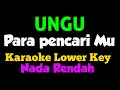 Download Lagu Ungu Para Pencari Mu Karaoke Lower Key Nada Rendah