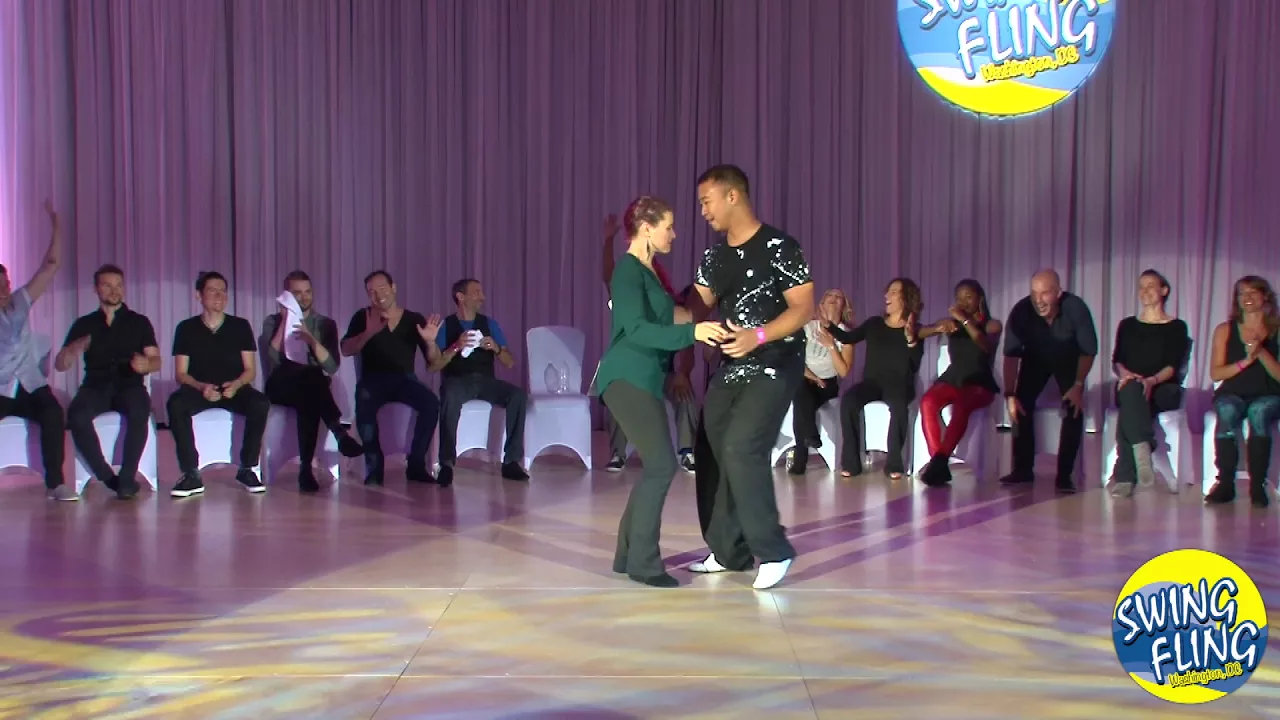 Swing Fling 2017 AllStar Jack & Jill Finals Myat Nyunt & Flore Merlier Berne