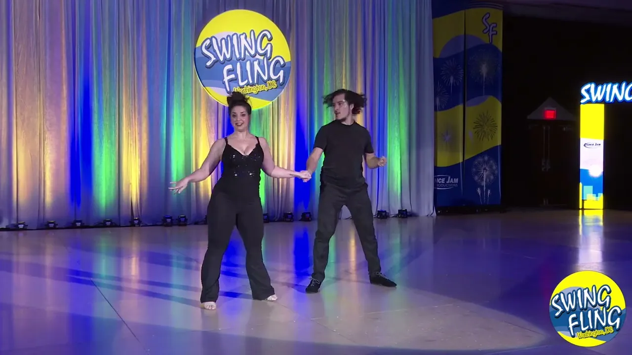 Swing Fling 2023 Superstar Show Jesse Lopez & Ariel Peck
