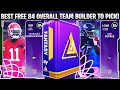 THE BEST FREE 84 OVERALL TEAM BUILDER TO PICK MADDEN 23 ULTIMATE TEAM
