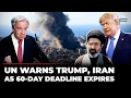 There Is No Military Solution UN Presses Trump Iran To Back Away From War Resume Talks