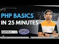 PHP BASICS Web Development Tutorial for Beginners Chapter 31
