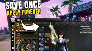 GW2 Fashion Templates Explained Save vs Apply Costs More