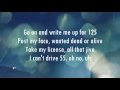 Sammy Hagar - I Can't Drive 55 - Lyrics [High Quality]