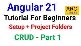 Angular 21 Tutorial for Beginners - Part 1 Setup Signals New Folder Structure