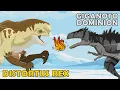 Download Lagu Distortus Rex vs Giganoto Dominion | Distortus Rex vs Dinosaur Level Challenge [S1] | Dino Animation
