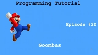 Java Programming Tutorial Super Mario Game Goomba Enemy