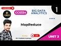 3 1 MapReduce Workflow and Execution Big data Analytics CCS334 Anna university R2021 in Tamil