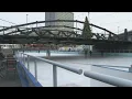 Canalside ice skating rink opening day after Thanksgiving