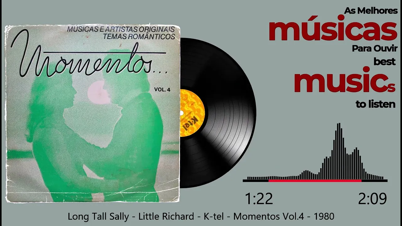 Long Tall Sally - Little Richard  - K-tel - Momentos Vol.4 - 1980