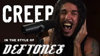 creep in the style of deftones