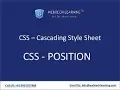 Css Position Tutorial Css Tutorial For Beginners - 28 position property position properties