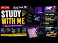 Day 7 of Studying AI Study With Me Live
