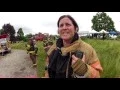 groton donated home burning