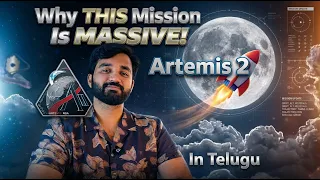 Humans Return to Moon 🚀 | Artemis 2 Explained in Telugu