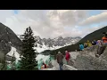 Sunrise at Moraine Lake - Discover Banff Tours