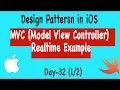 MVC - Model View Controller example in iOS